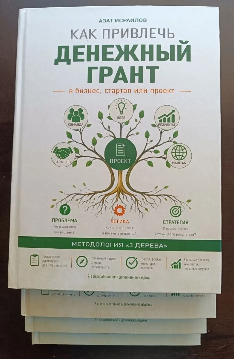 Обложка книги «Как привлечь денежный грант»